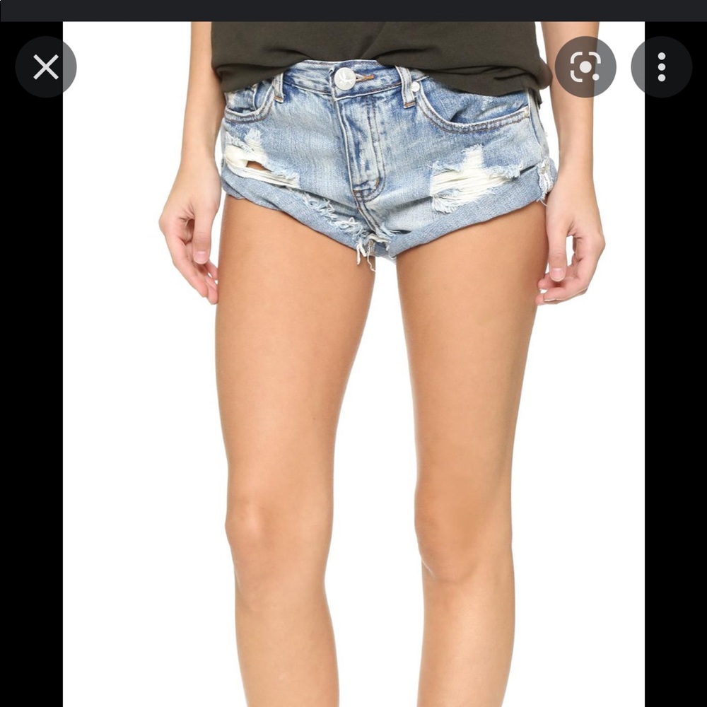 Bandit cut off jean shorts